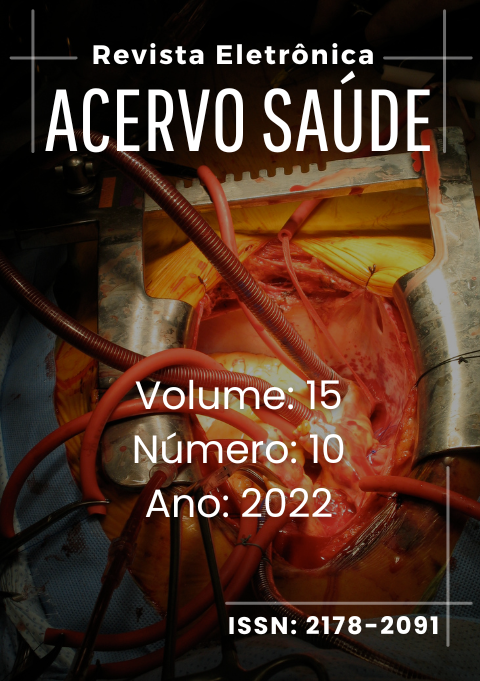 Revista Acervo Saúde, volume 15, Número 10, Ano 2022